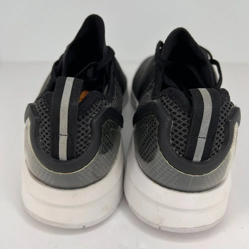 Adidas Mens Black ZX Flu Adv Asym Core Low Top Mesh Lace Up Size 11 Sneakers